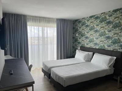 Chambre double ou avec lits jumeaux Superior avec terrasse — Hotel Napoleon